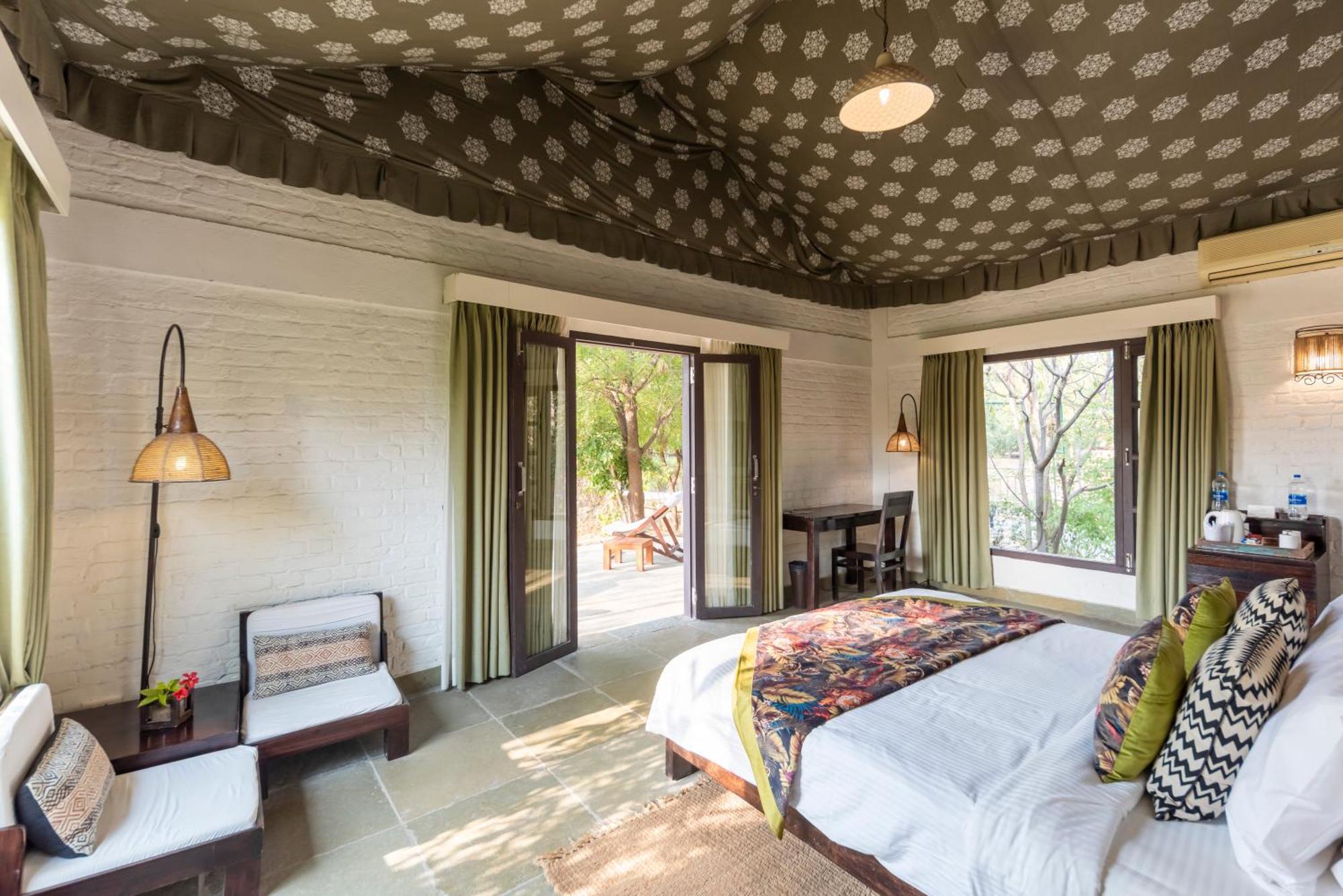 Vanaashrya Resort And Spa Sariska Tehla ภายนอก รูปภาพ